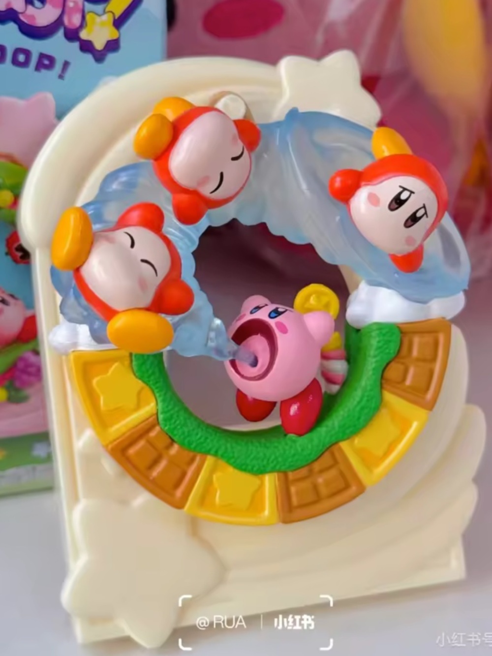 Re-Ment:Kirby Round Loop FULL Blind Box Asst-6pcs